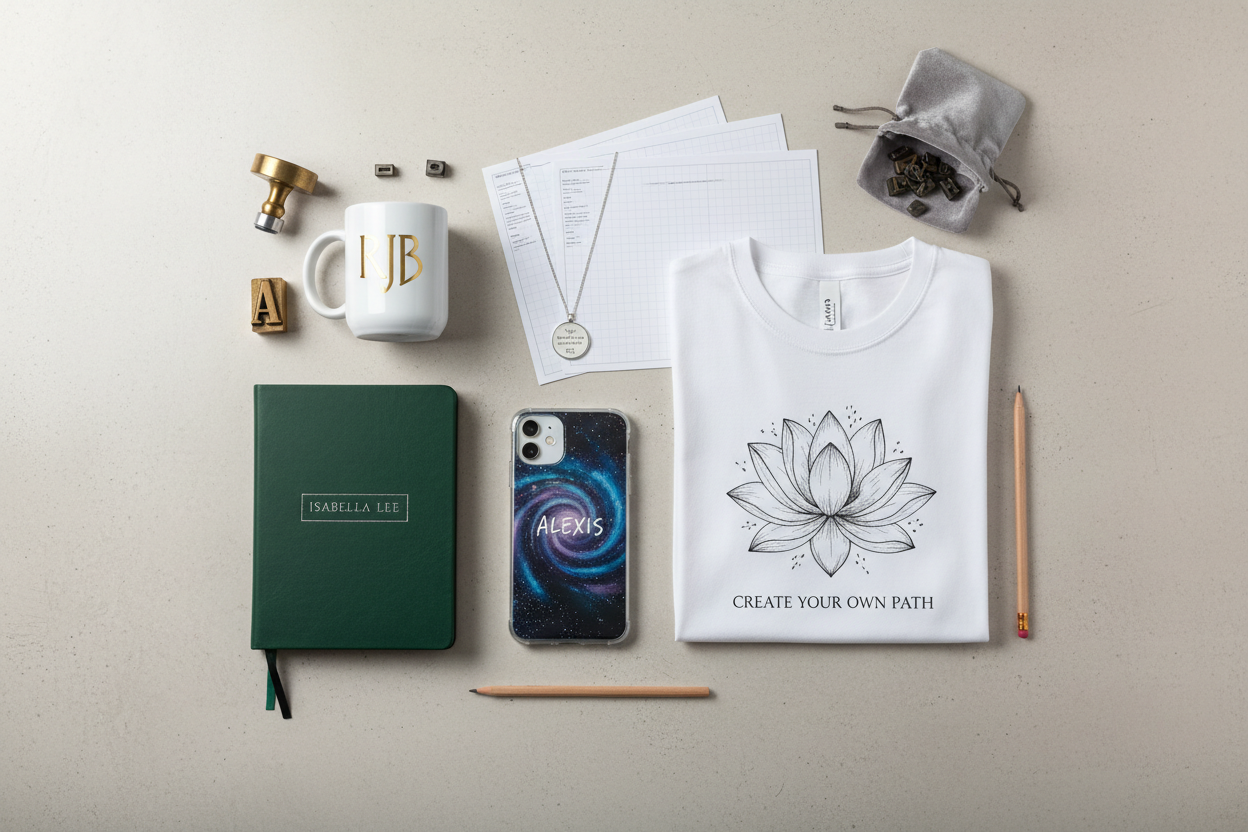 Personalisierbare Produkte