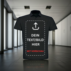 Personalisiertes Polo Shirt mit Text & Wunschbild | Unisex