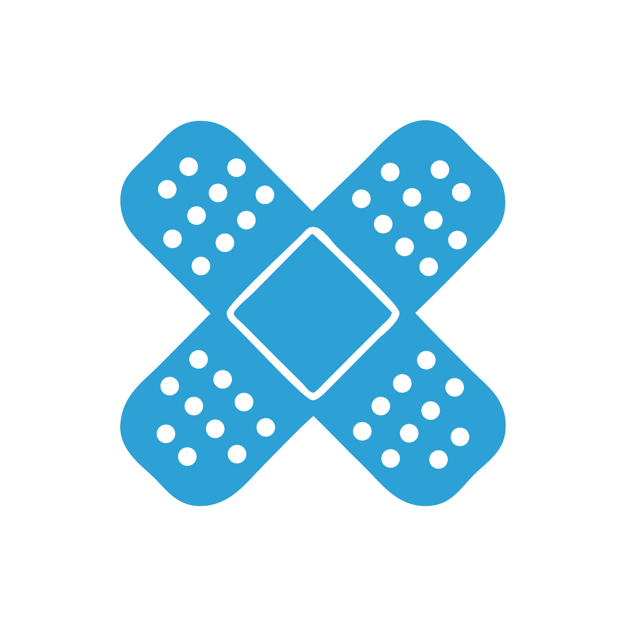 Pflaster Aufkleber Auto Sticker Größe 10cm | Fahrzeug Aufkleber verschiedene Farben - DaliDesign