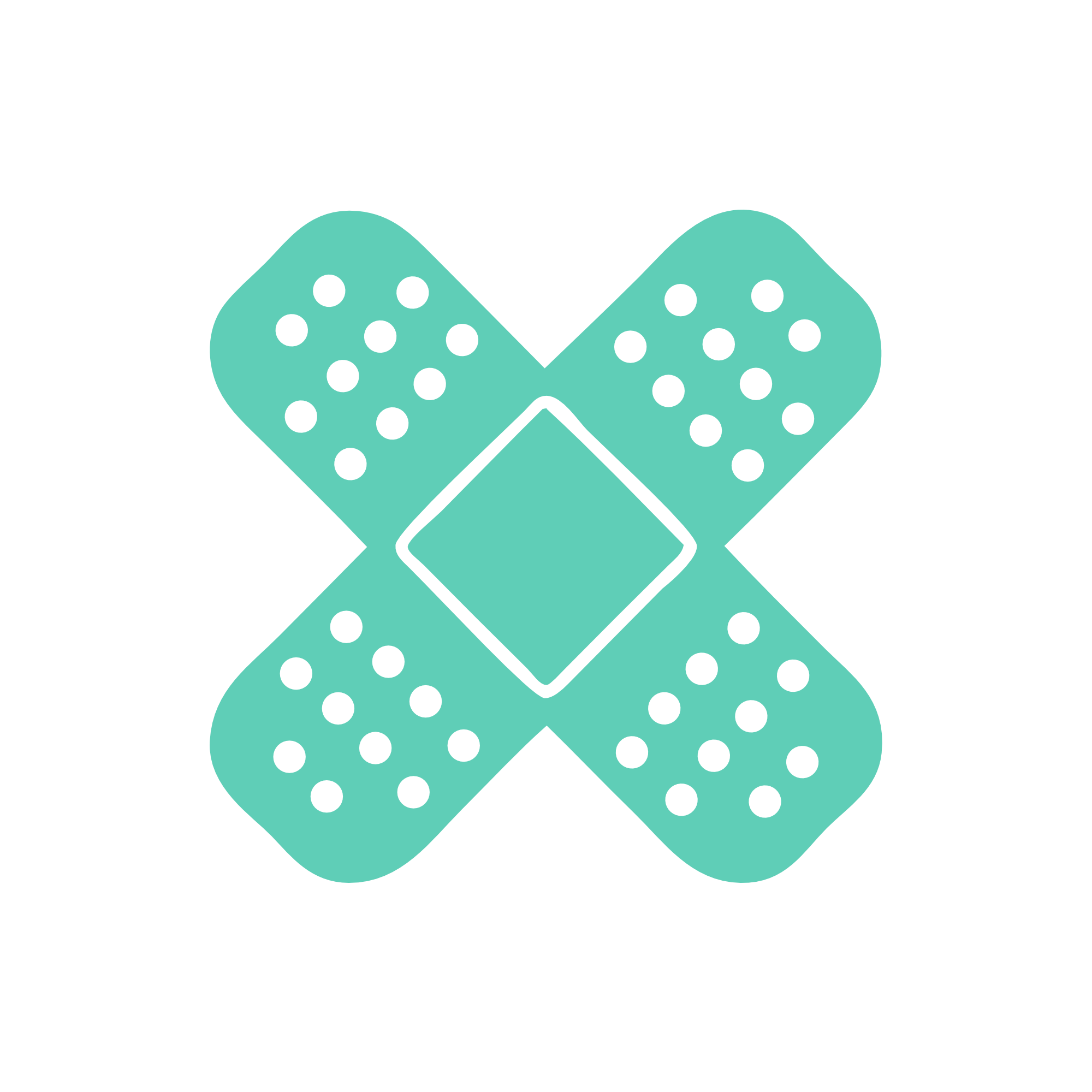 Pflaster Aufkleber Auto Sticker Größe 10cm | Fahrzeug Aufkleber verschiedene Farben - DaliDesign