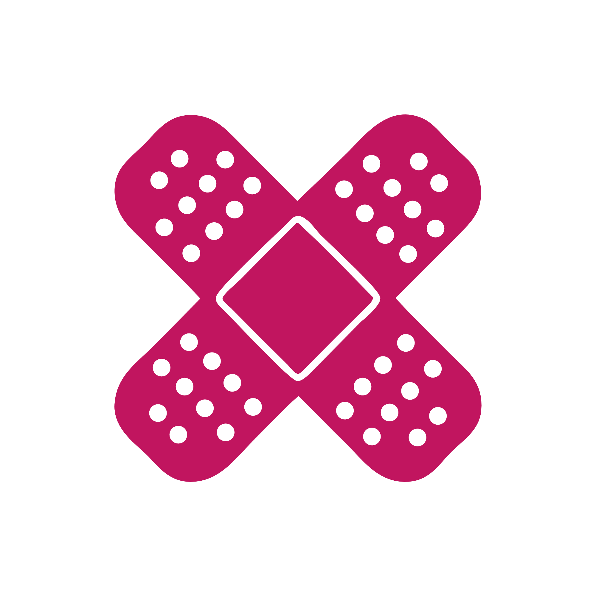 Pflaster Aufkleber Auto Sticker Größe 10cm | Fahrzeug Aufkleber verschiedene Farben - DaliDesign