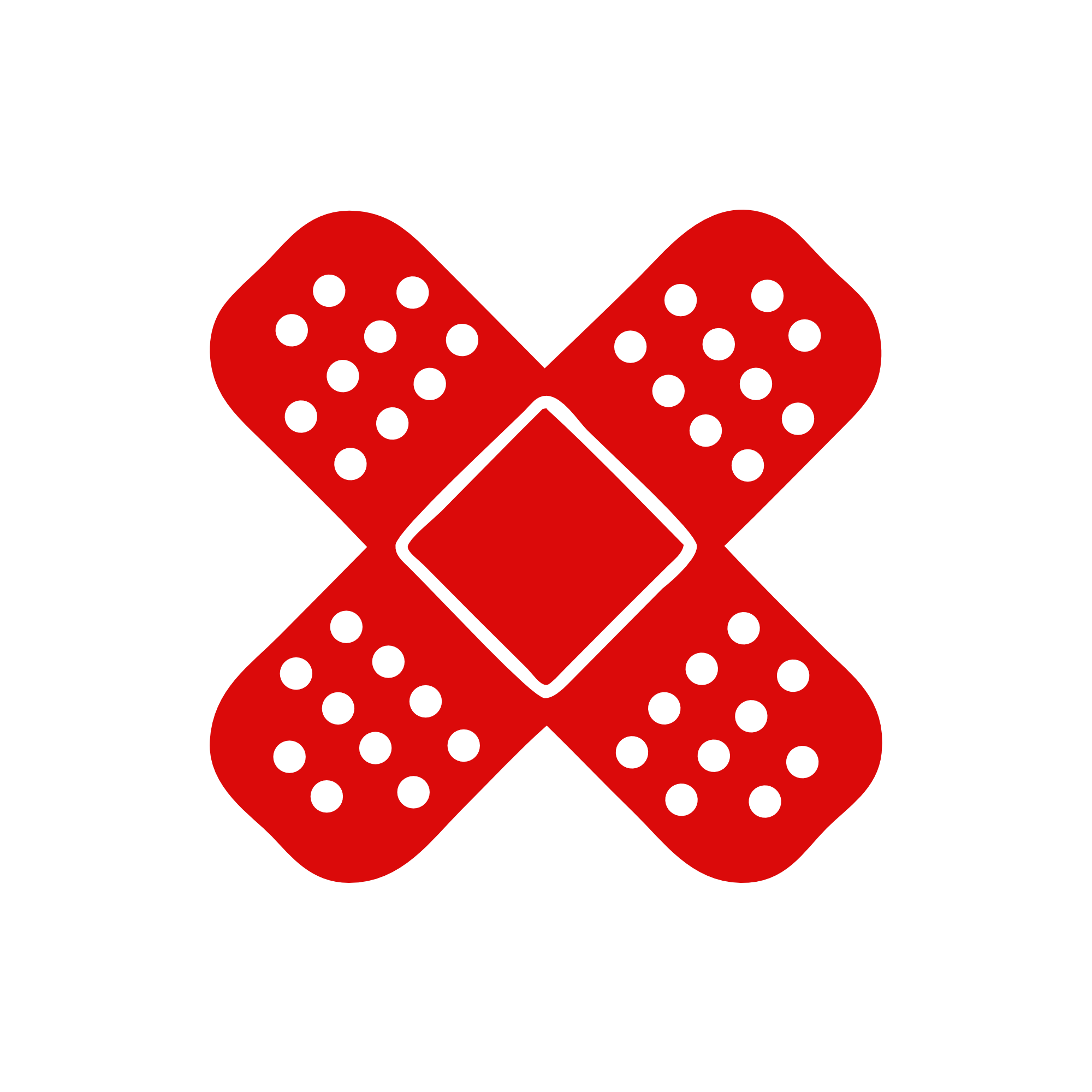 Pflaster Aufkleber Auto Sticker Größe 10cm | Fahrzeug Aufkleber verschiedene Farben - DaliDesign