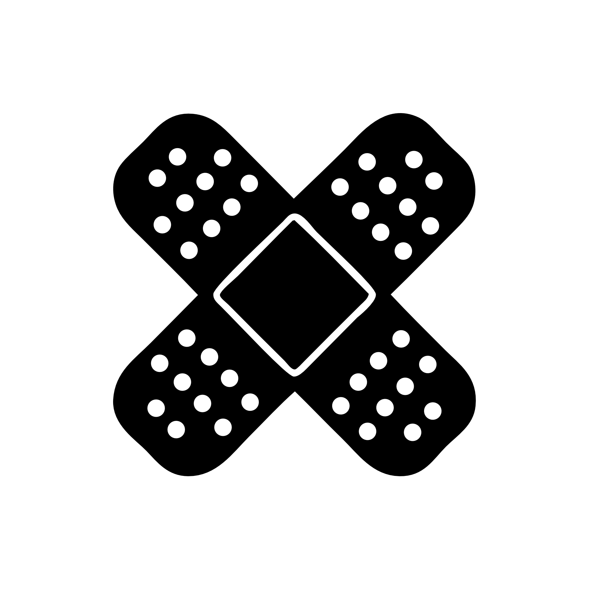 Pflaster Aufkleber Auto Sticker Größe 10cm | Fahrzeug Aufkleber verschiedene Farben - DaliDesign