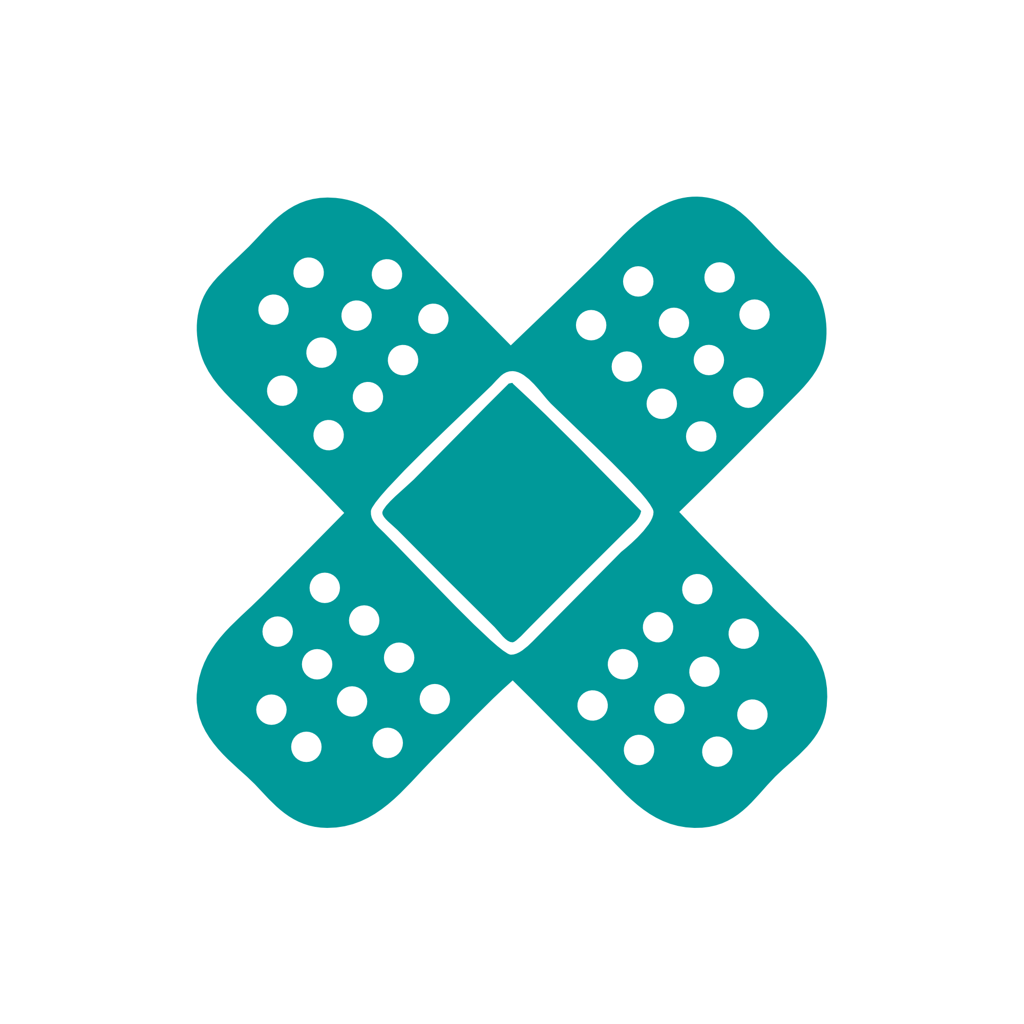 Pflaster Aufkleber Auto Sticker Größe 10cm | Fahrzeug Aufkleber verschiedene Farben - DaliDesign