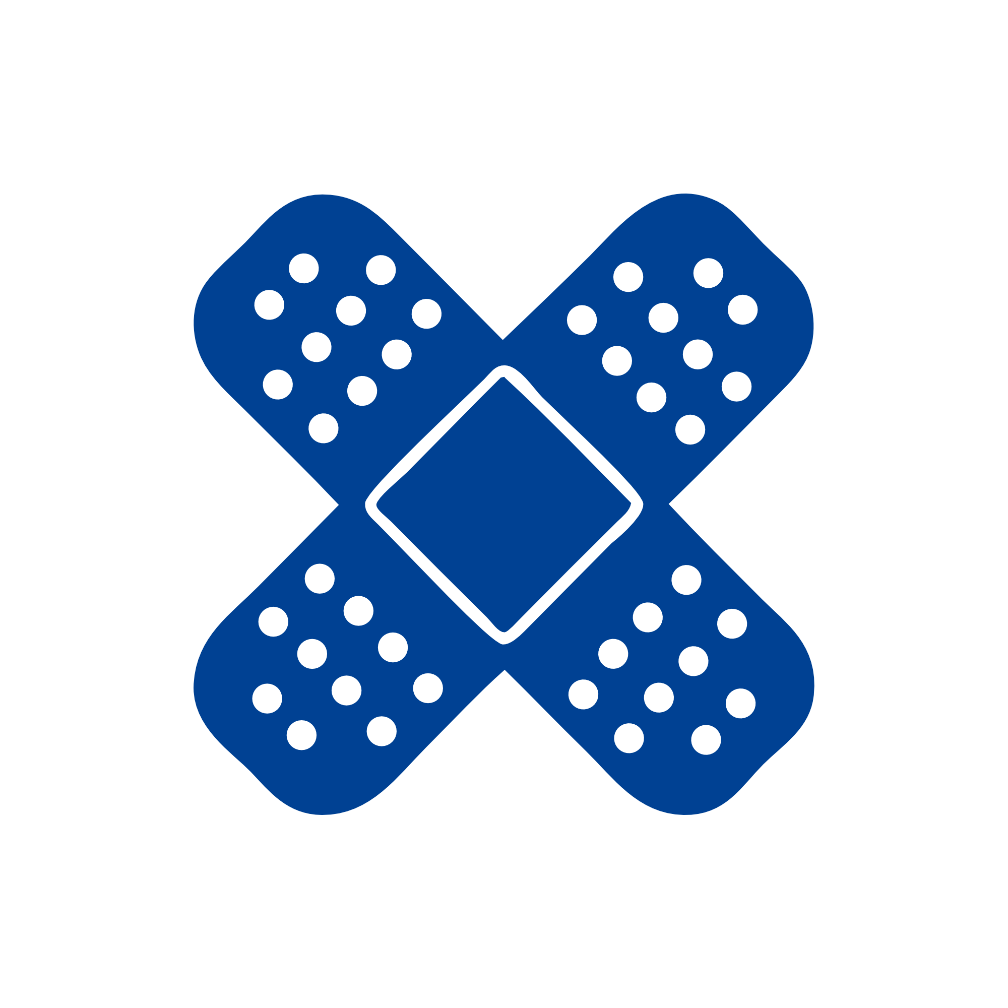 Pflaster Aufkleber Auto Sticker Größe 10cm | Fahrzeug Aufkleber verschiedene Farben - DaliDesign