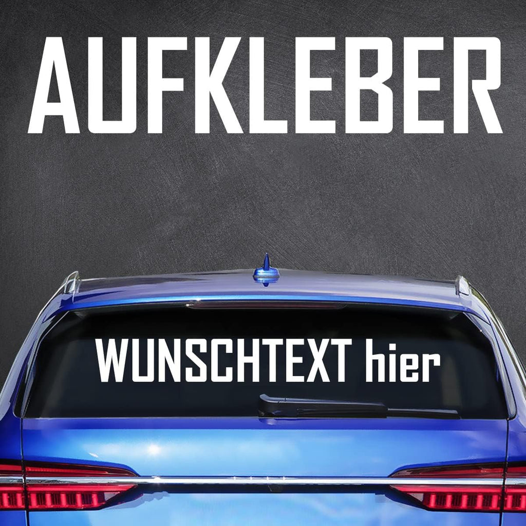 Wunschaufkleber selbst gestalten ab 10cm bis 150cm - DaliDesign