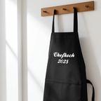 Personalisierte Kochschürze – Wunschtext | Latzschürze Unisex