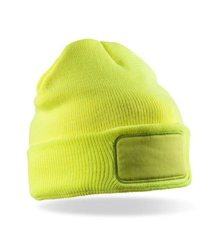Personalisierte Beanie Mütze – Wunschtext | Unisex Wintermütze - DaliDesign