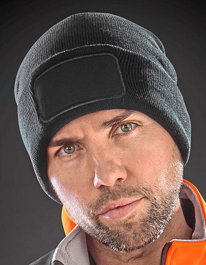 Personalisierte Beanie Mütze – Wunschtext | Unisex Wintermütze - DaliDesign