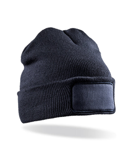 Personalisierte Beanie Mütze – Wunschtext | Unisex Wintermütze - DaliDesign