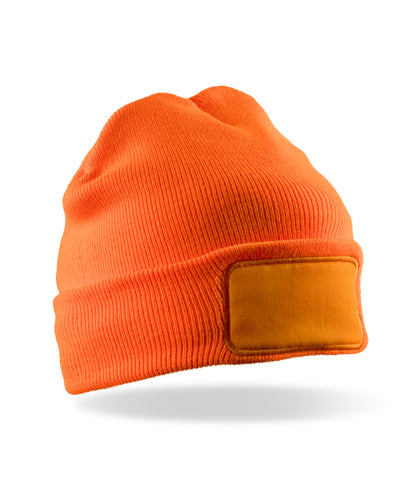 Personalisierte Beanie Mütze – Wunschtext | Unisex Wintermütze - DaliDesign