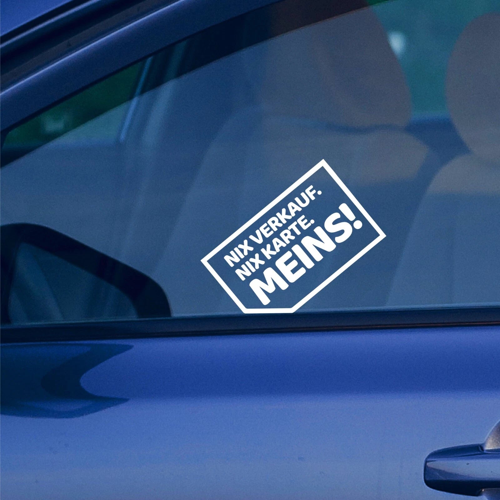 Nix verkauf. Nix Karte. MEINS! Spaßaufkleber | Fahrzeug 12 x 7,5cm - DaliDesign