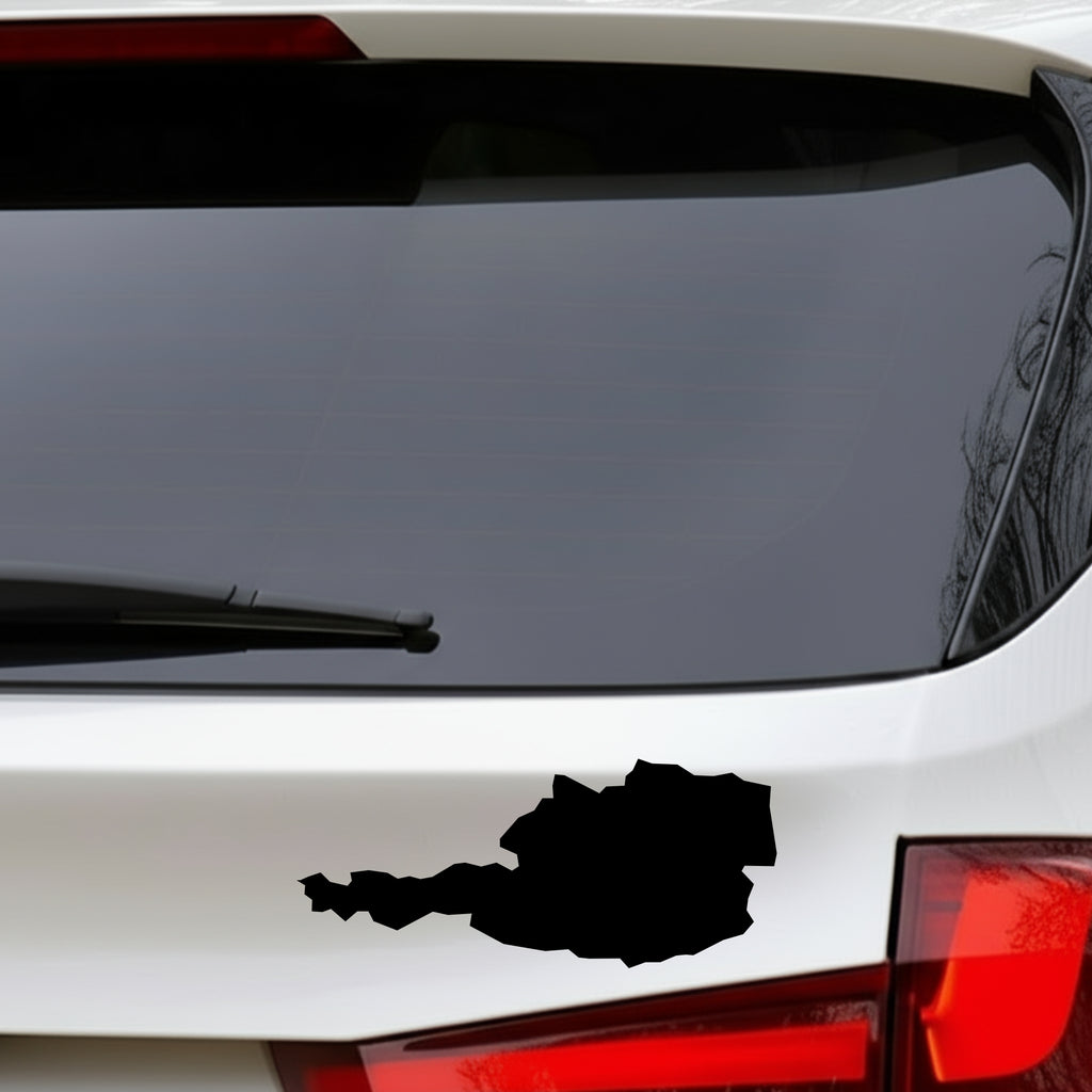 Länder-Umrissaufkleber – freistehender Plotaufkleber | 18cm groß - DaliDesign