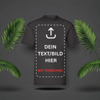 Personalisiertes T-Shirt mit Text & Wunschbild | Unisex